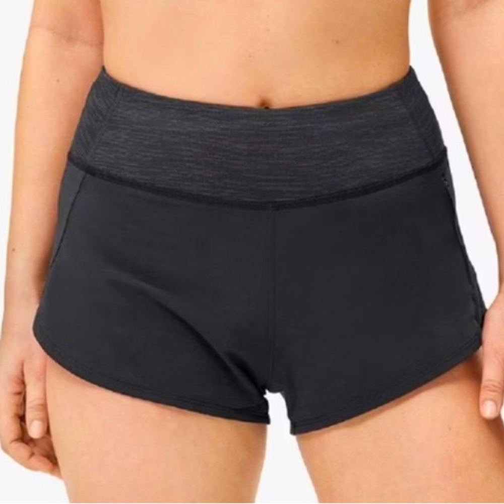 Outdoor voices black athletic short